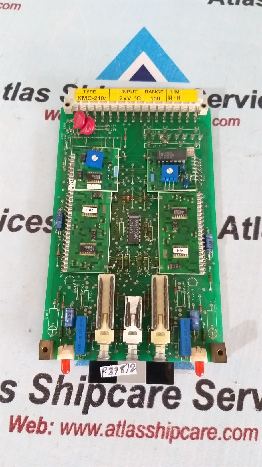 Kongsberg/Autronica KMC-210/2xV 100'C Pcb Card